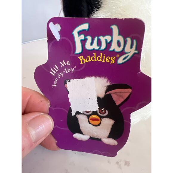 FURBY BUDDIES BEAN BAG PLUSH NON TALKING VERSION TOY VINTAGE 1999 NWT - Picture 5 of 9